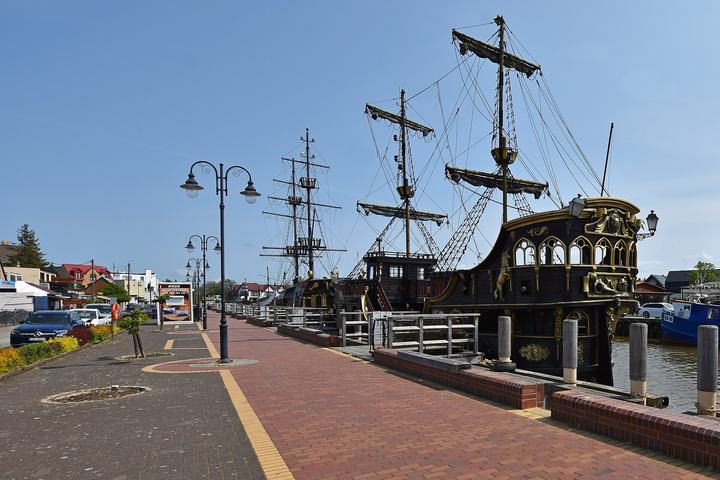 Łeba — Łeba, port morski