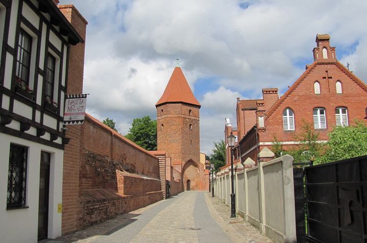 Lębork — Mury obronne.