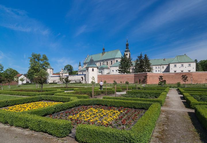 Leżajsk — Bernardine church and monastery complex. Leżajsk , Subcarpathian Voivodeship, Poland.
