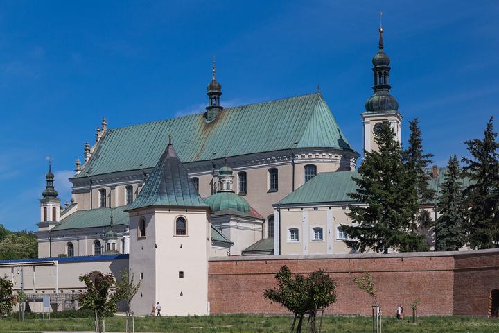 Leżajsk — Bernardine church and monastery complex. Leżajsk , Subcarpathian Voivodeship, Poland.