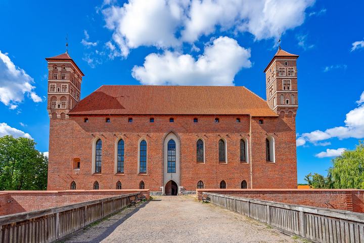Lidzbark Warmiński — Castle Lidzbark Warminski, Poland, Europe