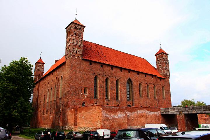 Lidzbark Warmiński — Zamek biskupów warmińskich w Lidzbarku Warmińskim.