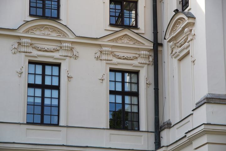 Lubartów — Lubartów - pałac Sanguszków, 2 poł. XVII, XVIII, 1950-70