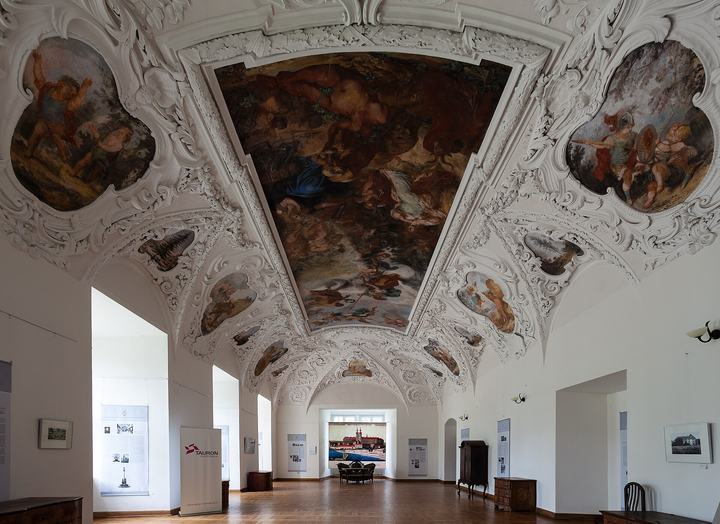 Lubiąż — Lubiąż Abbey: abbots palace (abbot refectory)