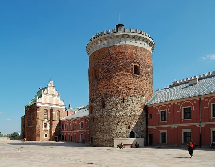 Lublin — Castle in Lublin, Poland.