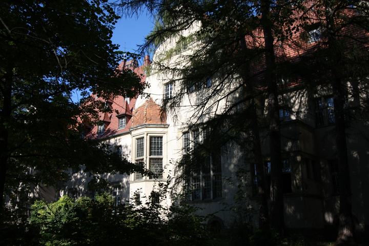 Lubniewice — Lubniewice, pałac, tzw. nowy zamek, w zespole pałacowym, mur., 1909