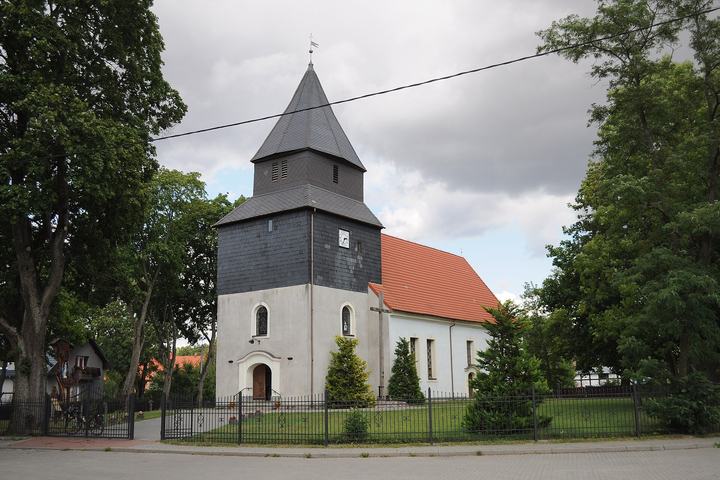 Łupawa — Łupawa, kościół ewangelicki, ob. rzym.-kat. par. p.w. Matki Boskiej Częstochowskiej, 1767-