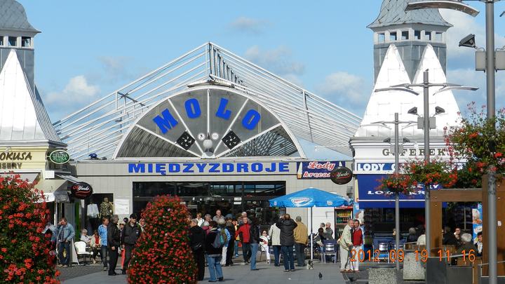 Międzyzdroje i Woliński Park Narodowy — Molo w Międzyzdrojach