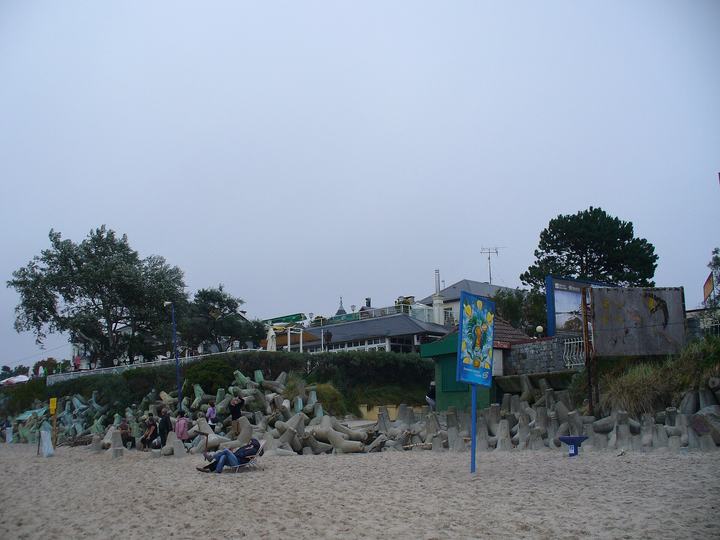 Mielno i jezioro Jamno — Plaża Mielno