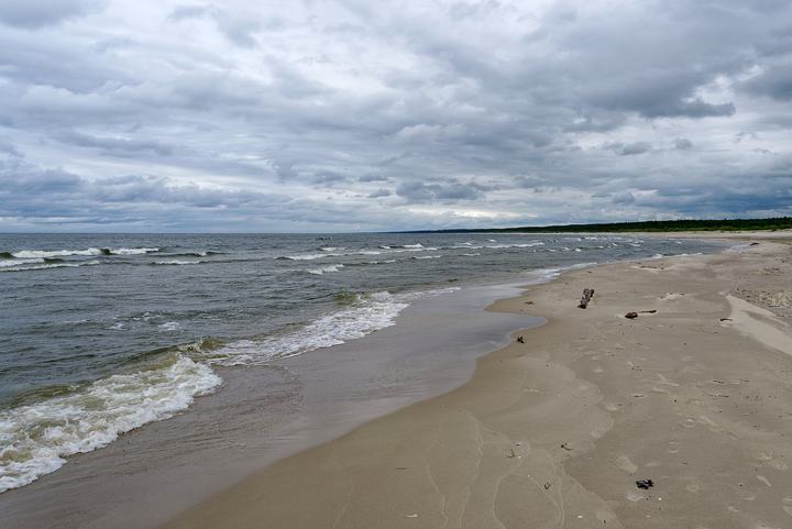 Mierzeja Wiślana rowerem — Baltic seashore in Mikoszewo