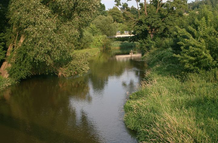 Mstów — Warta w miejscowości Mstów , woj. śląskie