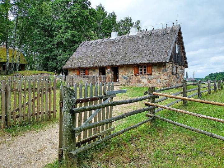 Olsztynek — Skansen w Olsztynku.