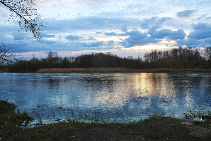 Ostrołęka — Rzeka Narew w Ostrołęce