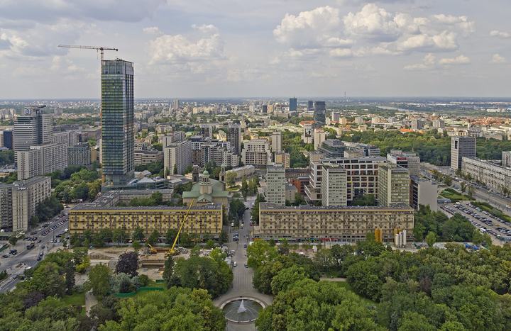 Pałac Kultury i Nauki – taras widokowy