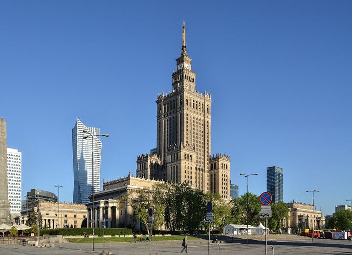 Pałac Kultury i Nauki — Palace of Culture and Science, Warsaw, Poland