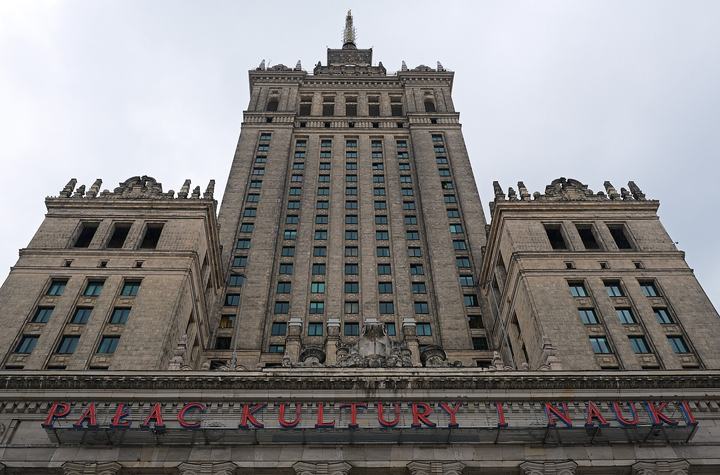 Pałac Kultury i Nauki — Palace of Culture and Science, Warsaw.