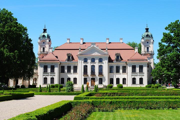Pałac w Kozłówce — Kozłówka, woj. lubelskie. Pałac w Kozłówce