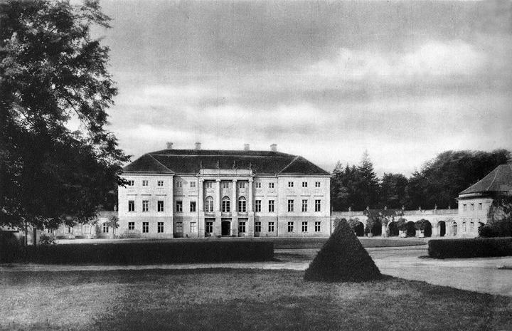 Pawłowice — Pałac Mielżyńskich w Pawłowicach – architekt Carl Gotthard Langhans