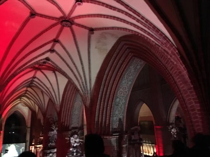 Pelplin — Sklepienie nawy bocznej, katedra gotycka WNMP i św. Stanisława BM w Pelplinie