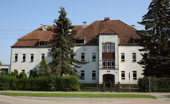 Pieniężno — Zespół szkół Pieniężno przy ul. Szkolnej