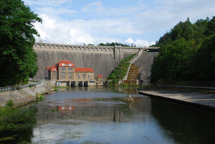 Pilchowice – zapora i jezioro na Bobrze