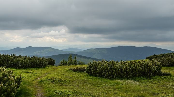 Pilsko z Korbielowa przez Halę Miziową — This is a photography of protected area with CRFOP ID