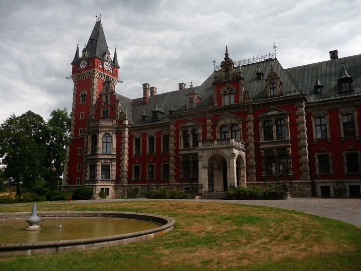 Pławniowice — Pławniowice, pałac (z kaplicą), 1882-1885