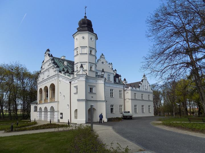 Poddębice — Poddębice, Zespół pałacowy