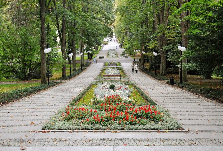 Polanica-Zdrój – park zdrojowy i pijalnia