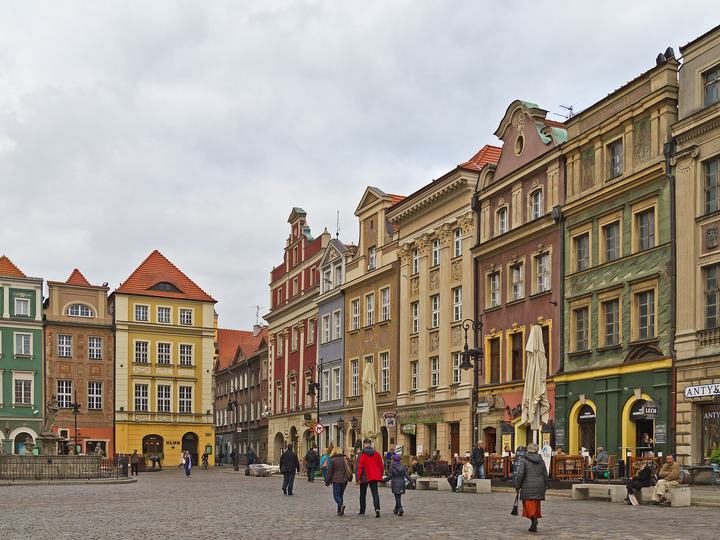 Poznań – Stary Rynek i koziołki