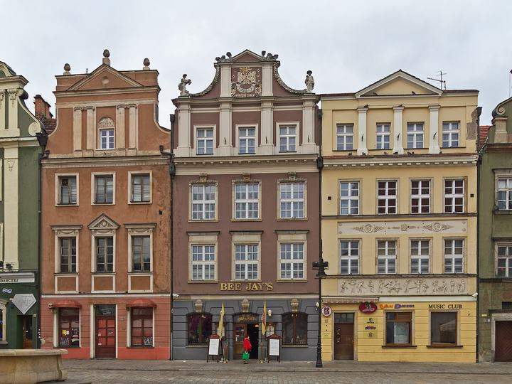 Poznań — Old Market in Poznań, Greater Poland