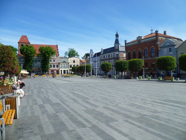 Puck — Rynek w Pucku