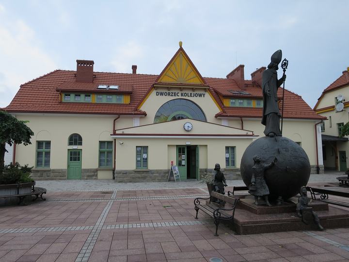 Rabka-Zdrój — This photo was taken during Railway Wikiexpedition 2015 set up by Wikimedia Polska Associa
