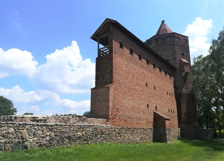 Rawa Mazowiecka — Zamek książąt mazowieckich w Rawie Mazowieckiej.
