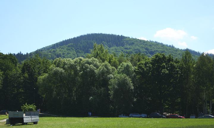 Równica z Ustronia — Równica, Beskid Śląski