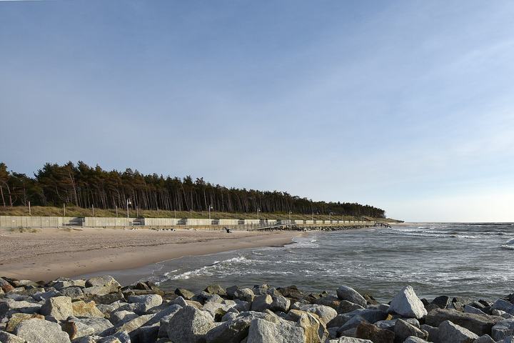 Rowy i Jezioro Gardno — Rowy, plaża