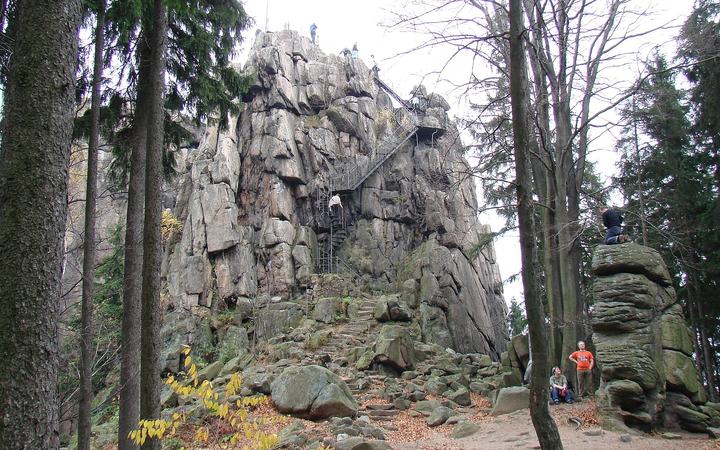 Rudawy Janowickie — Sokolik in Rudawy Janowickie, Lower Silesia, Poland.