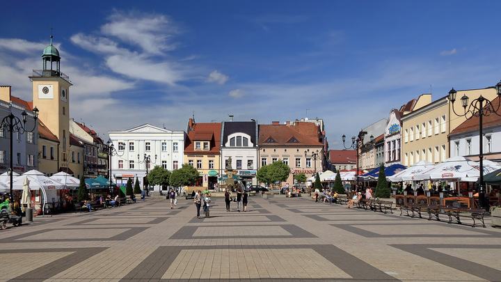 Rybnik — Market Square in Rybnik