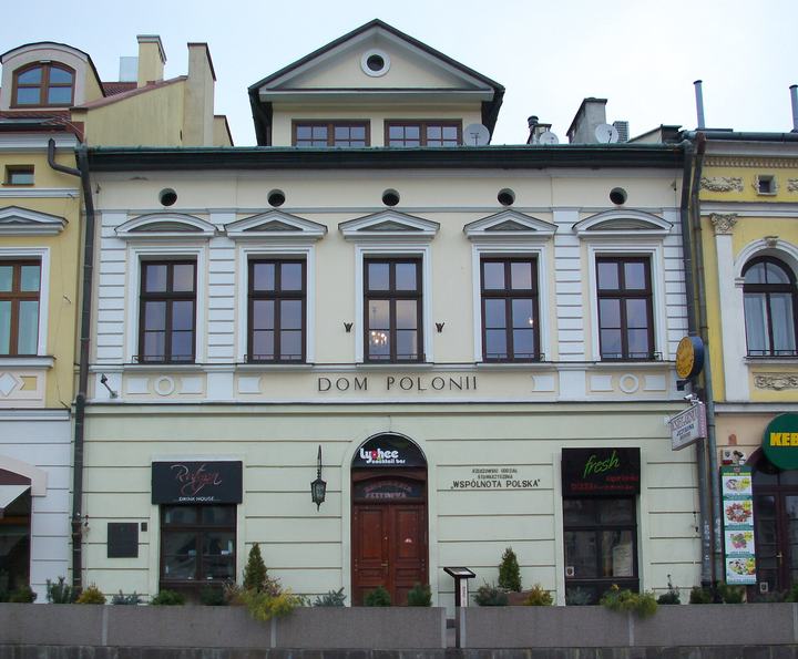 Rzeszów — Kamienica przy ulicy Rynek 19 w Rzeszowie. Dom Polonii, Wspólnota Polska
