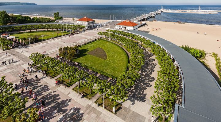 Sopot – molo, Monciak i Krzywy Domek