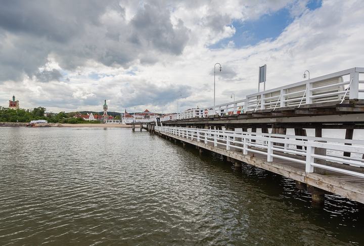 Sopot — Promenade pier of Sopot, Poland