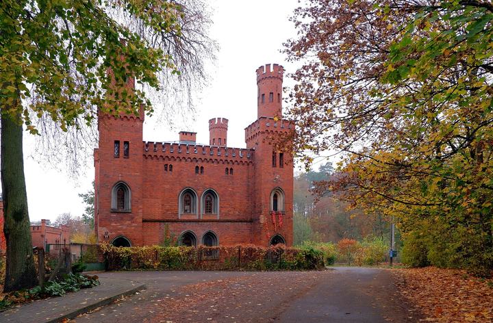 Sorkwity — Auxiliary buildings of the palace in Sorkwity, Masuria, Poland