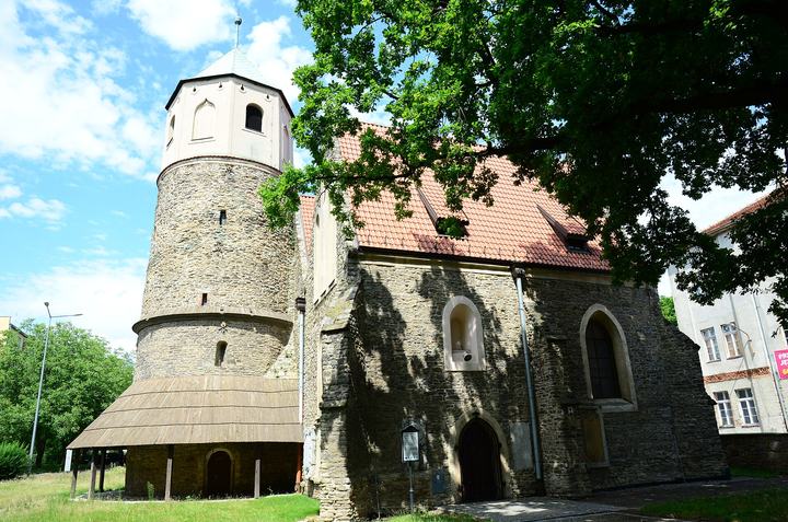 Strzelin — Strzelin, Romańska rotunda św. Gotarda