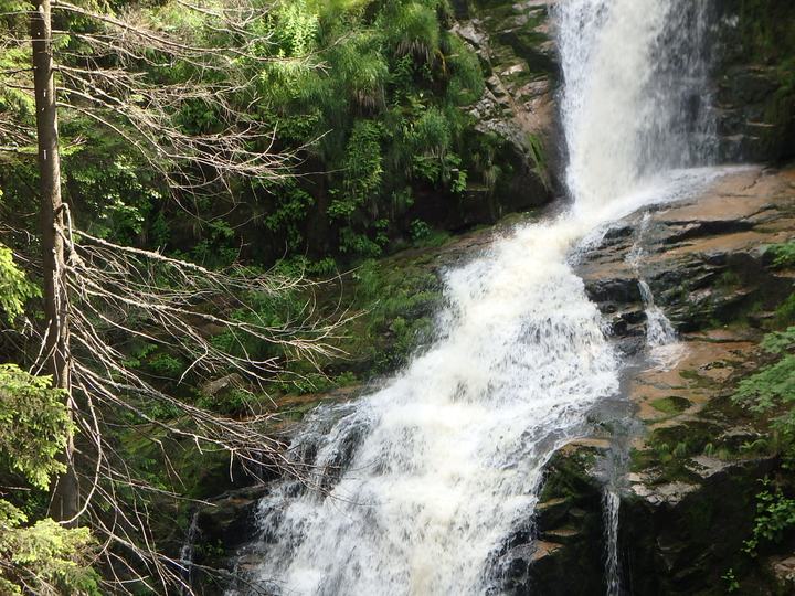 Szklarska Poręba — Waterfall Kamieńczyka