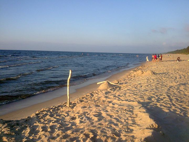 Sztutowo — Plaża w pobliżu Sztutowa
