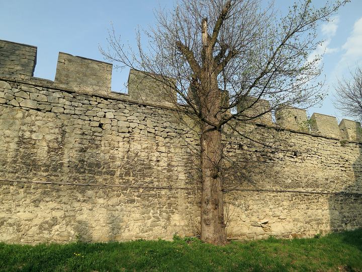 Szydłów — Szydłów, mury obronne, 2 poł. XIV, XVII