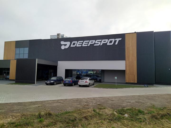 Termy Mszczonów — Budynek Deepspot w grudniu 2020 r.