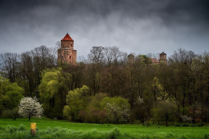 Toszek – zamek na wzgórzu