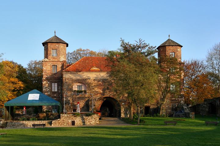 Toszek — Castle in Toszek (Poland).