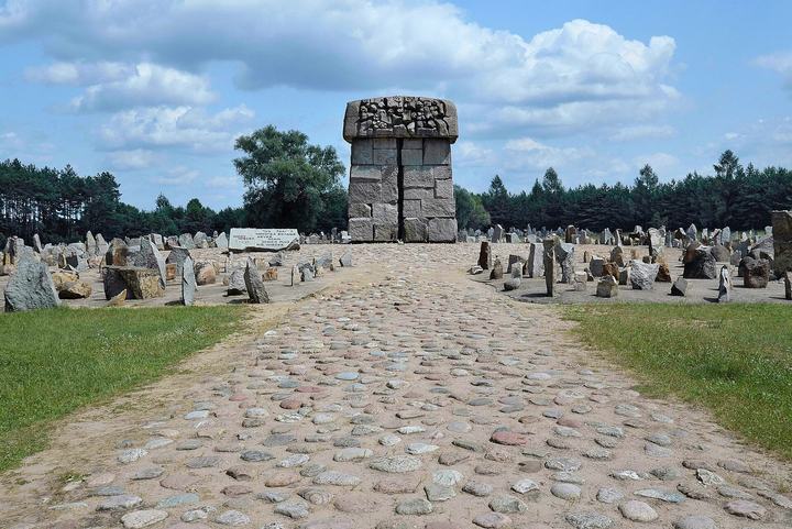 Treblinka — Monument at Treblinka II death camp